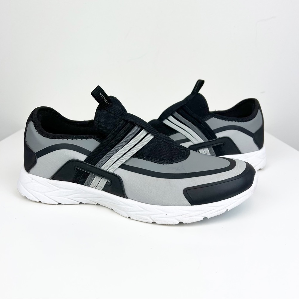 Vionic Vayda – Black | Grey Size 8
